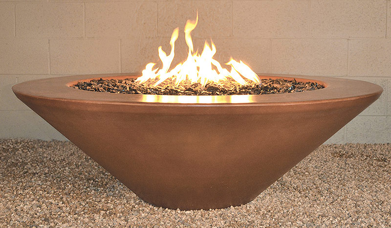 Geo Round Essex Fire Pit Table (Automated System)
