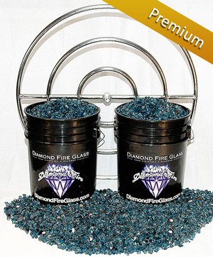 120 LB Fire Pit Glass Kit 