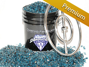 60 LB Fire Pit Glass Kit 