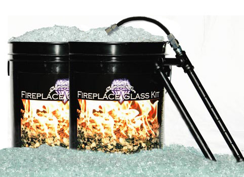 Fireplace Glass Kit - 120 lbs