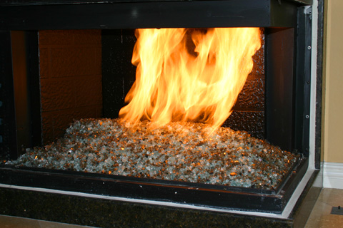 Diamond Fire Glass? Crystals are specially formulated jewel like glass crystals for use in fireplaces