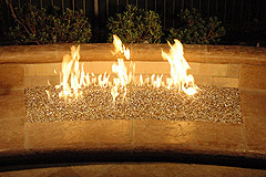 Diamond Fire Pit - Video Installation