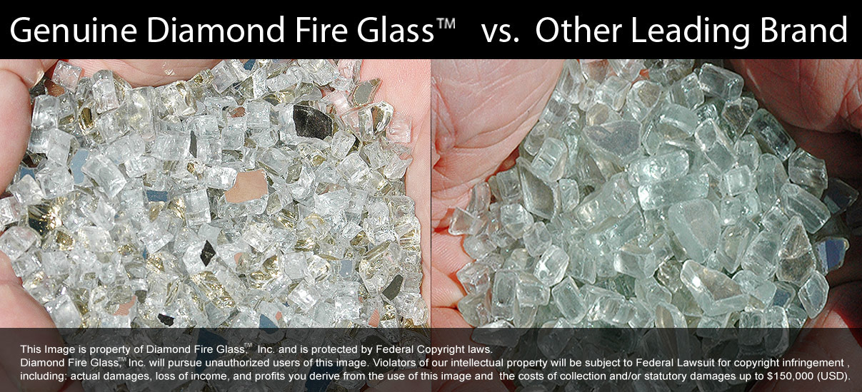 Platinum X Genuine Diamond Fire Glass vs Other Leading Brands