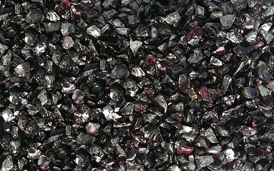 Deep Purple Fireplace Glass Crystals
