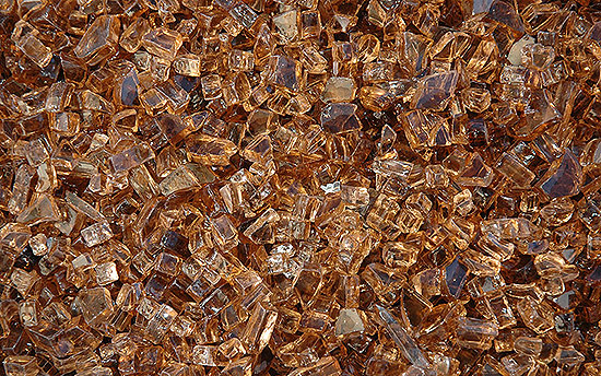 Auburn Fireplace Glass Crystals