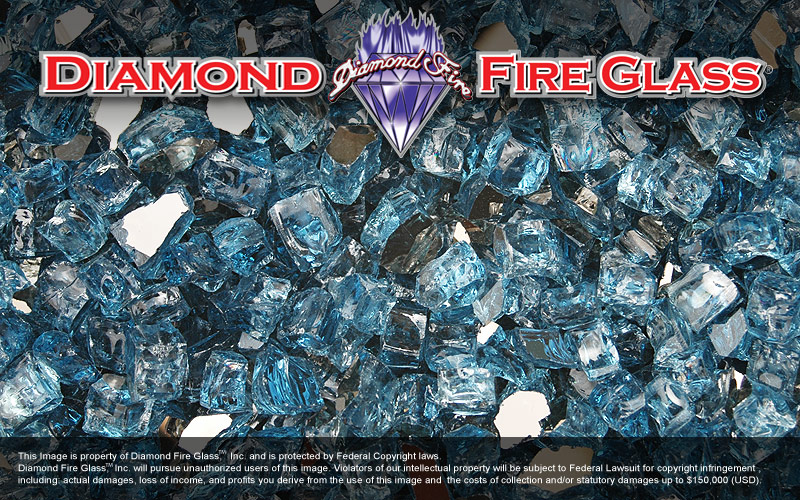 Cobalt Reflective Blue Nugget