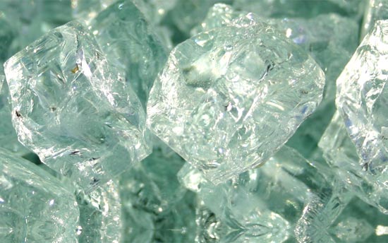 Diamond Fire Glass Crystals - Diamond Fire Glass - Decorative Alternative to Diamond Fire Glass Crystals - Diamond Fire Glass - Decorative Alternative to