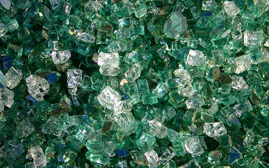 Emerald Bay Premixed Fireplace Glass Crystals Emerald Bay Premixed Fireplace Glass Crystals