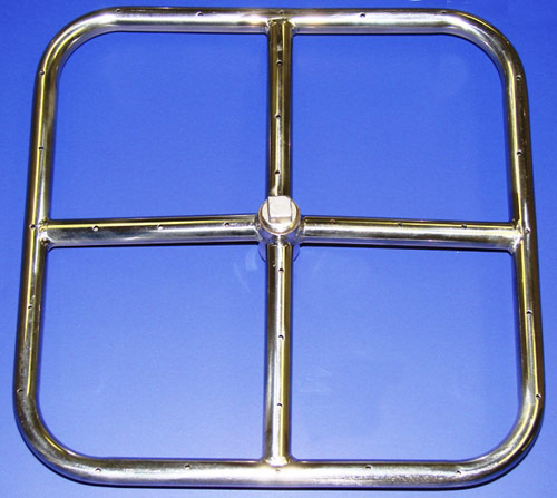 Stainless Steel Square Firepit Ring