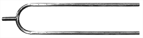 30" Stainless U Burner