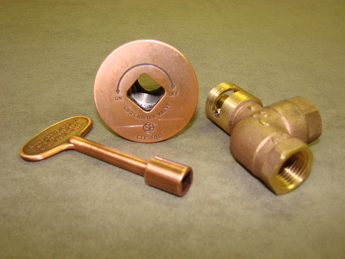 Manual Angled Antique Copper Ball Valve