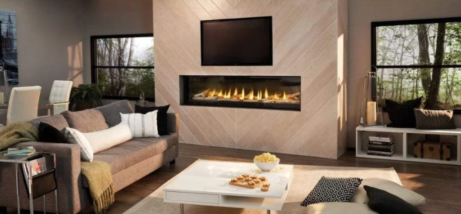 Napoleon Luxuria Linear Direct Vent Gas Fireplace