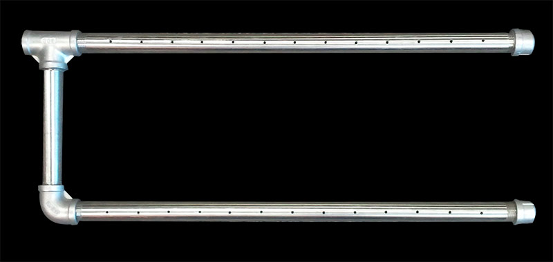 stainless steel dual burner