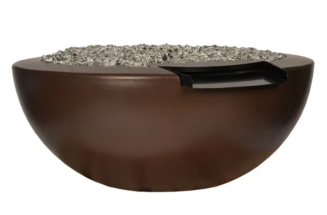 Legacy Round Automated Ignition Fire And Water Bowl&nbsp;