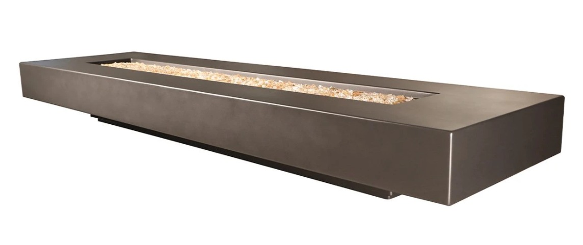 Midway Slim Rectangle Fire Table FGMIDSLIM-REC96