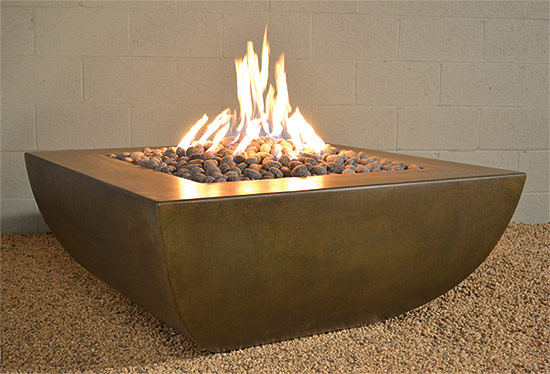 Legacy Square Fire Pit Table