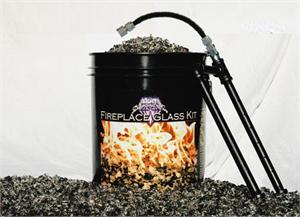 Fireplace Glass Kit - 90 lbs