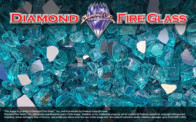Diamond Fire Glass