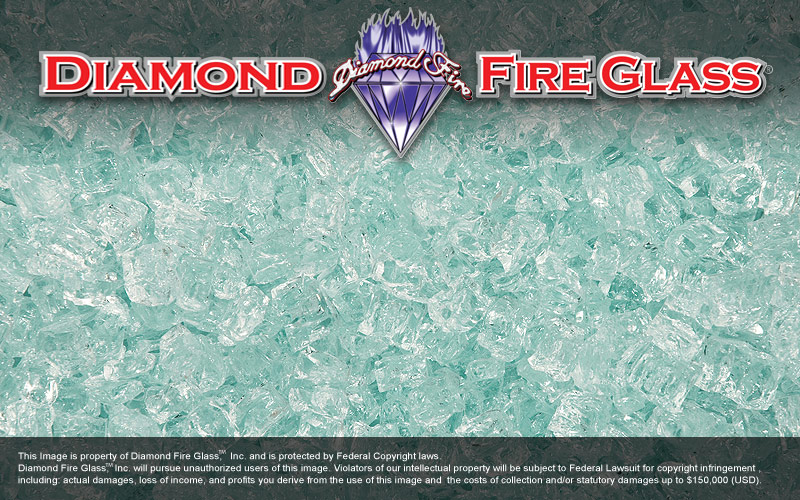 Diamond Fire Glass
