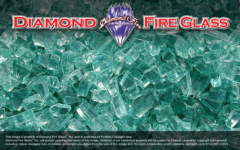 Diamond Fire Glass