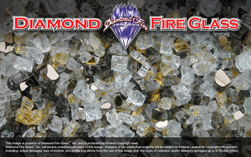 moroccan ice premixed fireplace glass