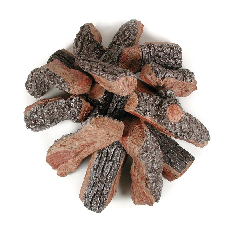 FP12BR FIRE PIT LOGS 12" BARK SPLIT FIRE PIT LOG SET