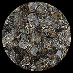 Bronze Nugget Diamond Fire Pit Glass Fireplace Glass