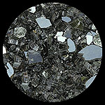 Gray Reflective Diamond Fire Pit Glass Fireplace Glass