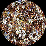 Montecito Premixed Diamond Fire Pit Glass Fireplace Glass